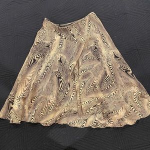 Dana Buchman petite silk skirt